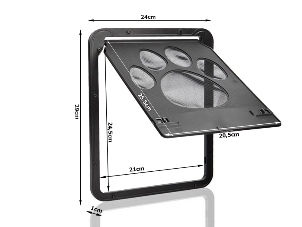 Jedinečné uzamykateľné dvierka do dverí
